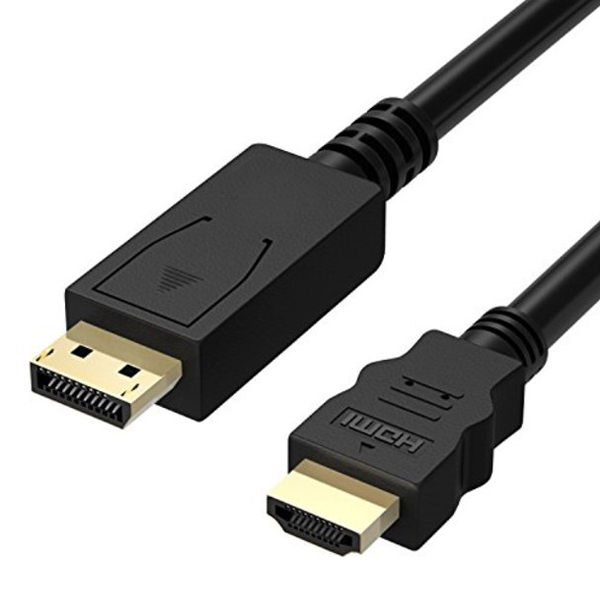 Cáp display port 1.2 to hdmi sinoamigo dài 1.5m mã SN-82002 hàng cao cấp chính hãng
