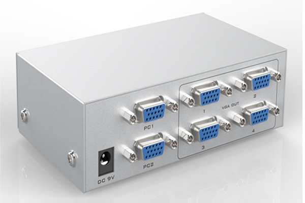Bộ VGA Splitter và Switch VGA MT-204C chính hãng