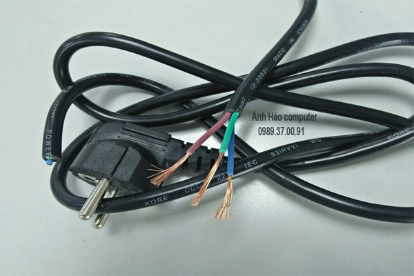 Dây nguồn 2 chân cao cấp dài 1.5m , 3x 1mm2, 10A