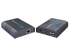 Bộ kéo dài HMDI 120M  LKV373A KVM với 2 cổng USB cắm phím chuột điều khiển