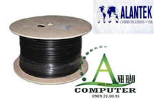 Cáp đồng trục ALantek RG6 có dầu cuộn 305m chính hãng