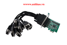 card chyển PCI express to 8 com  RS232 chính hãng giá tôt