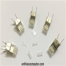 Đầu bấm mạng cat6A , Đầu bấm mạng cat7 chất lượng cao
