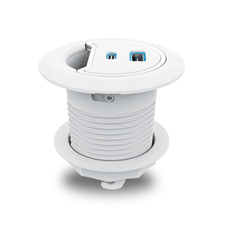 Hộp ổ cắm sạc điện thoại âm bàn sinoamigo STC-1W/C20 cao cấp